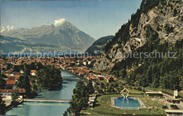 12465909 Interlaken BE Strandbad Mit Niesen Interlaken - Autres & Non Classés