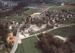 12465769 Augst Augusta Raurica Museum Mit Roemerhaus Fliegeraufnahme Augst - Sonstige & Ohne Zuordnung