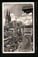 AK Köln, Blick über Altermarkt Auf Dom Und Strassenbahn  - Tram