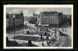 AK Hannover, Aegidientorplatz Mit Strassenbahn  - Tram