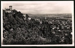 Fotografie Brück & Sohn Meissen, Ansicht Radebeul-West, Blick Zum Berggasthaus Friedensburg Und Auf Den Ort  - Plaatsen