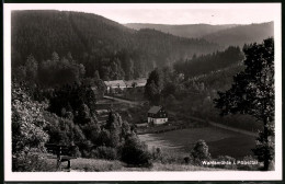 Fotografie Brück & Sohn Meissen, Ansicht Bärenfels I. Erzg., Blick Auf Die Wahlsmühle Im Pöbeltal  - Lieux
