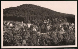 Fotografie Brück & Sohn Meissen, Ansicht Bärenfels I. Erzg., Blick über Den Ort Zum Spitzberg  - Places