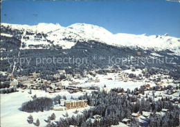 12458499 Crans-sur-Sierre Panorama Luftbild Crans-sur-Sierre  - Other & Unclassified