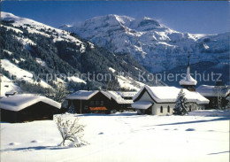 12457929 Lenk Simmental Katholische Kirche Winter Lenk Im Simmental - Autres & Non Classés