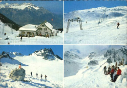 12439339 Wangs Pizol Berggasthaus Gaffia Skiabfahrt Gletscher Wildseeluecke Wang - Autres & Non Classés