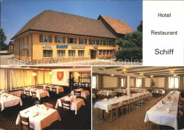 12411449 Moehlin Hotel Restaurant Schiff Gast Und Speiseraum Moehlin - Other & Unclassified