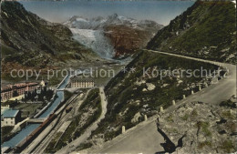 12396959 Gletsch Furkastrasse Rhonegletscher Rhone - Other & Unclassified