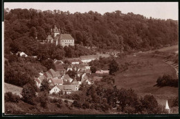 Fotografie Brück & Sohn Meissen, Ansicht Liebstadt, Blick Auf Liebstadt Und Schloss Kuckuckstein  - Orte