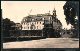 Fotografie Brück & Sohn Meissen, Ansicht Lichtenwalde / Zschopautal, Partie Am Schloss Mit Schlossgarten  - Lieux