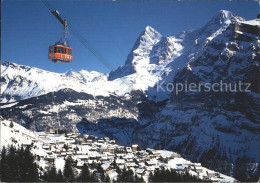 12370429 Muerren BE Berner Oberland Schilthornbahn Eiger Moench Muerren - Sonstige & Ohne Zuordnung