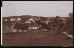 Fotografie Brück & Sohn Meissen, Ansicht Grillenburg, Blick In Den Ort Mit Wohnhäusern  - Orte
