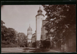 Fotografie Brück & Sohn Meissen, Ansicht Hermsdorf B. Dresden, Blick Auf Das Schönburg - Waldenburgsches Schloss  - Orte