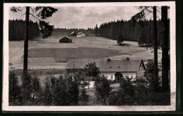 Fotografie Brück & Sohn Meissen, Ansicht Steinbach B. Johanngeorgenstadt, Blick Auf Den Ortsteil Eisenganz  - Orte