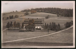 Fotografie Brück & Sohn Meissen, Ansicht Schellerhau Im Erzg., Blick Auf Das Haus Rese  - Orte