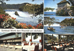 12366929 Neuhausen SH Restaurant Schloessli Woerth Am Rheinfall Bar Speisesaal N - Autres & Non Classés