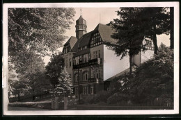 Fotografie Brück & Sohn Meissen, Ansicht Bad Elster, Partie Am Hotel Albrechtshof  - Luoghi