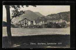 AK Stams, Blick über Wiesen Zum Gasthaus Speckbacher  - Other & Unclassified