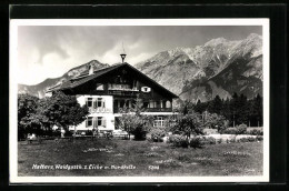 AK Natters, Waldgasthof Z. Eiche Mit Bergen Im Hintergrund  - Altri & Non Classificati