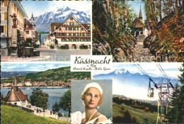 12364979 Kuessnacht Am Rigi Hohle Gasse Tellskapelle Schwebebahn Kuessnacht Seeb - Sonstige & Ohne Zuordnung