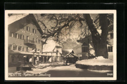 AK Reutte, Rathaus Am Säuling Im Winter  - Altri & Non Classificati