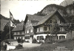 12360089 Wildhaus SG Bodenweidli St Galler Jugendheim Schweizer Flagge Wildhaus  - Sonstige & Ohne Zuordnung