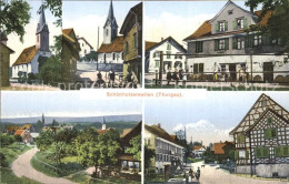 12358729 Schoenholzerswilen Teilansichten Kirche Fachwerkhaus Schoenholzerswilen - Sonstige & Ohne Zuordnung