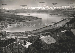 12347739 Uto Kulm Zuerichsee Alpenpanorama Fliegeraufnahme Zuerich - Sonstige & Ohne Zuordnung