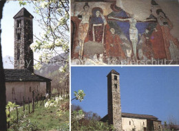 12345959 Sureggio TI Chiesa Romanica Di San Pietro XII Secolo Affresco Kirche Fr - Andere & Zonder Classificatie