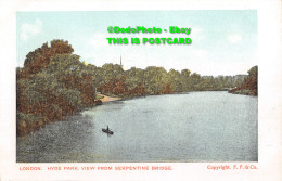R414367 London. Hyde Park. View From Serpentine Bridge. F. F - Altri & Non Classificati