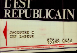 CARTE ..L'EST REPUBLICAIN - Gift And Loyalty Cards