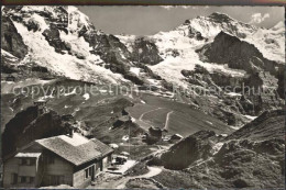 12336129 Kleine Scheidegg Interlaken Restaurant Grindelwaldblick Mit Jungfrau Kl - Altri & Non Classificati