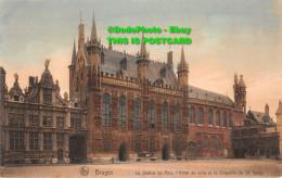 R415110 Bruges. La Justice De Paix L Hotel De Ville Et La Chapelle Du St. Sang. - Wereld