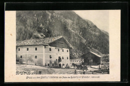 AK Neustift, Gasthof Volderau Am Fusse Des Zuckerhütel Gletscher  - Altri & Non Classificati