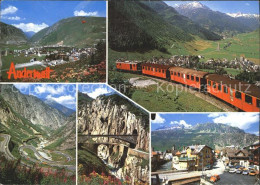 12328549 Andermatt Gotthard Luftseilbahn Gemsstock Furka Teufeslbruecke  Anderma - Sonstige & Ohne Zuordnung