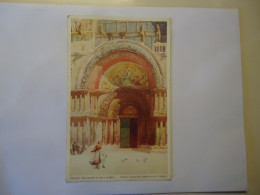 ITALY POSTCARDS  VENICE  THE DOORWAY OF S MARCO - Other & Unclassified