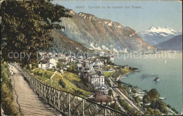 12319509 Territet Vu Du Sentier Des Roses Lac Leman Et Les Dents Du Midi Territe - Andere & Zonder Classificatie