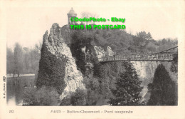 R415642 123. Paris. Buttes Chaumont. Pont Suspendu. B. F - World