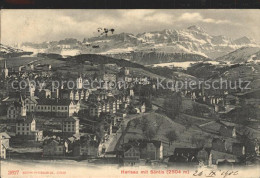 12319329 Herisau AR Panorama Mit Saentis Appenzeller Alpen Herisau - Other & Unclassified