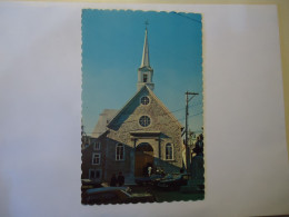 CANADA   POSTCARDS  CHURCH QUEBEC - Unclassified