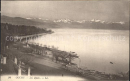 12318239 Ouchy Les Quais Port Lac Leman Et Les Alpes Ouchy - Andere & Zonder Classificatie