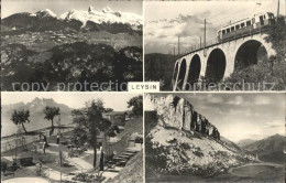 12318199 Leysin Alpenpanorama Eisenbahn Minigolfanlage Leysin - Andere & Zonder Classificatie