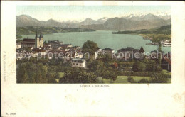 12318149 Luzern LU Panorama Vierwaldstaettersee Alpen Luzern - Sonstige & Ohne Zuordnung