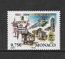 MONACO 2004 BEAUSOLEIL-TRAMWAYS YVERT N°2423 NEUF MNH** - Tranvías