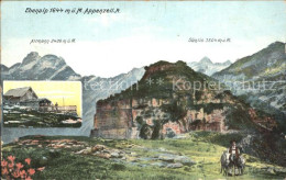 12316159 Ebenalp Mit Saentis Und Altmann Appenzeller Alpen Ebenalp - Sonstige & Ohne Zuordnung