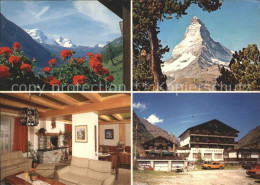 12305829 Taesch Hotel Restaurant Taescherhof Gaststube Matterhorn Panorama Taesc - Autres & Non Classés