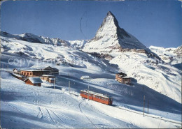 12294699 Riffelhorn Matterhorn Bergbahn Mt. Cervin  Riffelhorn - Autres & Non Classés