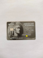 China, American Express,(1pcs) - Credit Cards (Exp. Date Min. 10 Years)