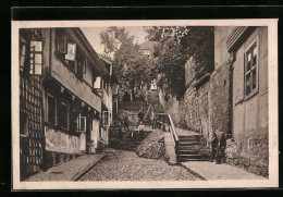 AK Blankenburg /Harz, Treppen An Der Bergstrasse  - Blankenburg