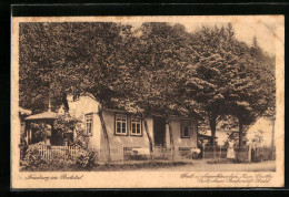 AK Treseburg / Bodetal, Gasthaus Zum Goethe-Garten-Haus  - Other & Unclassified